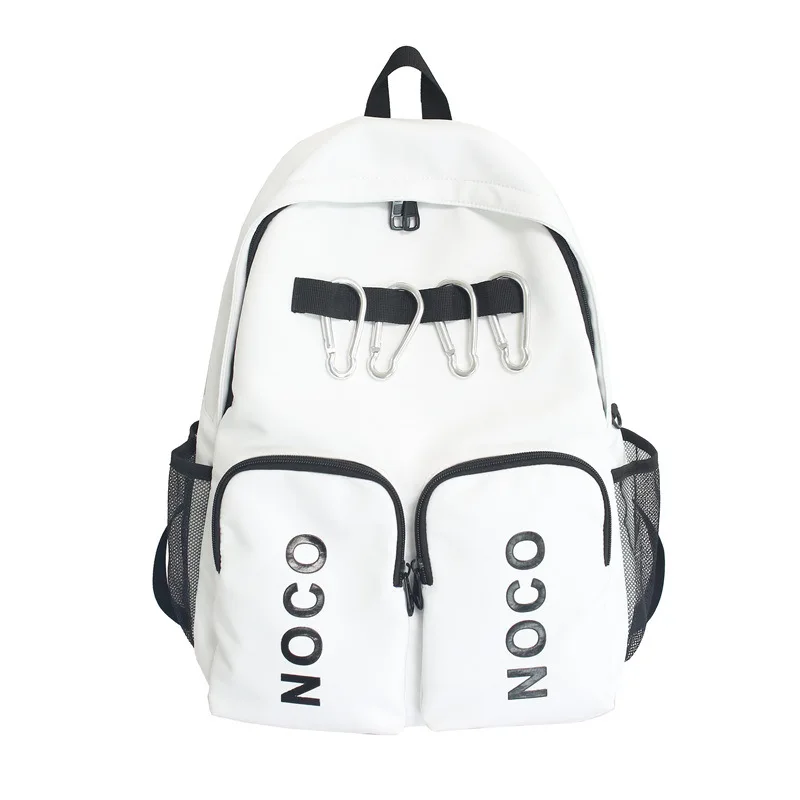 

New Women Boy Nylon Backpack Large capacity Ladies Student College School Bag Fashion Men Girl Travel Shoulder Backpack Lady