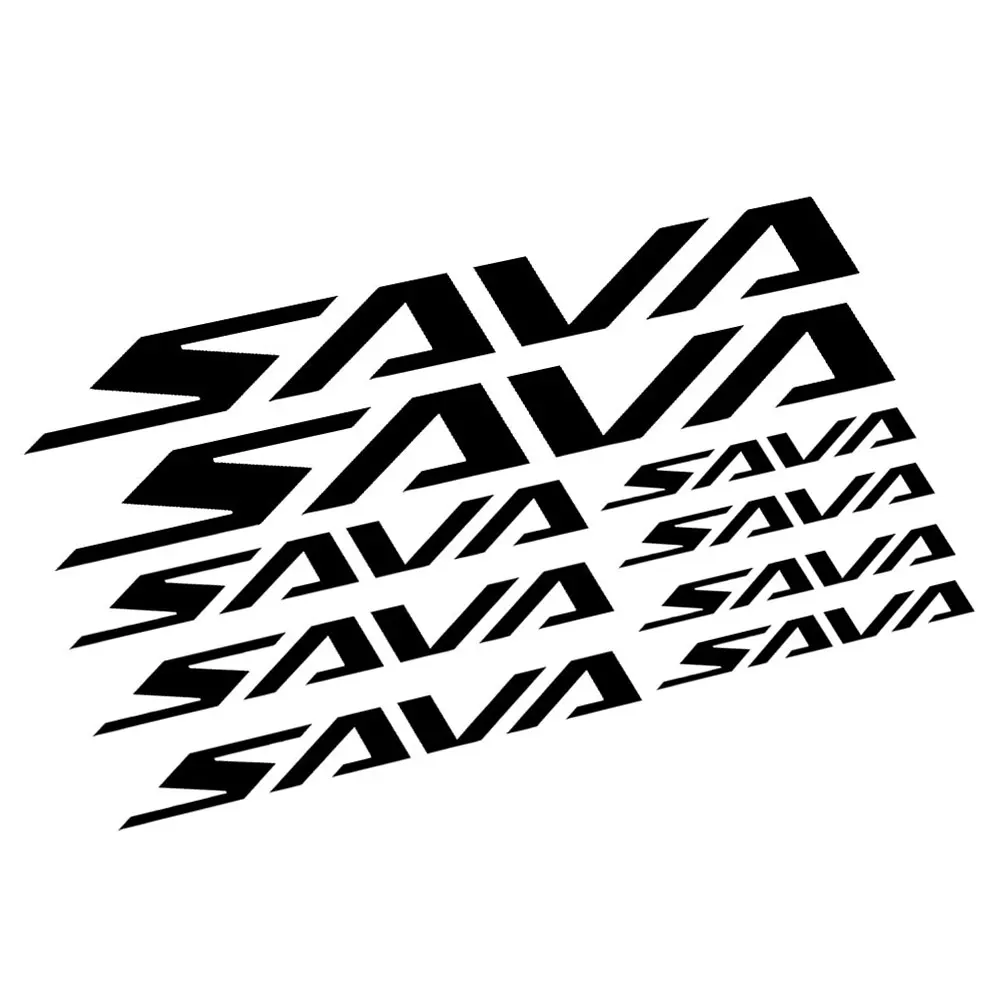 

Для велосипеда SAVA наклейки на раму велосипеда комплект наклеек