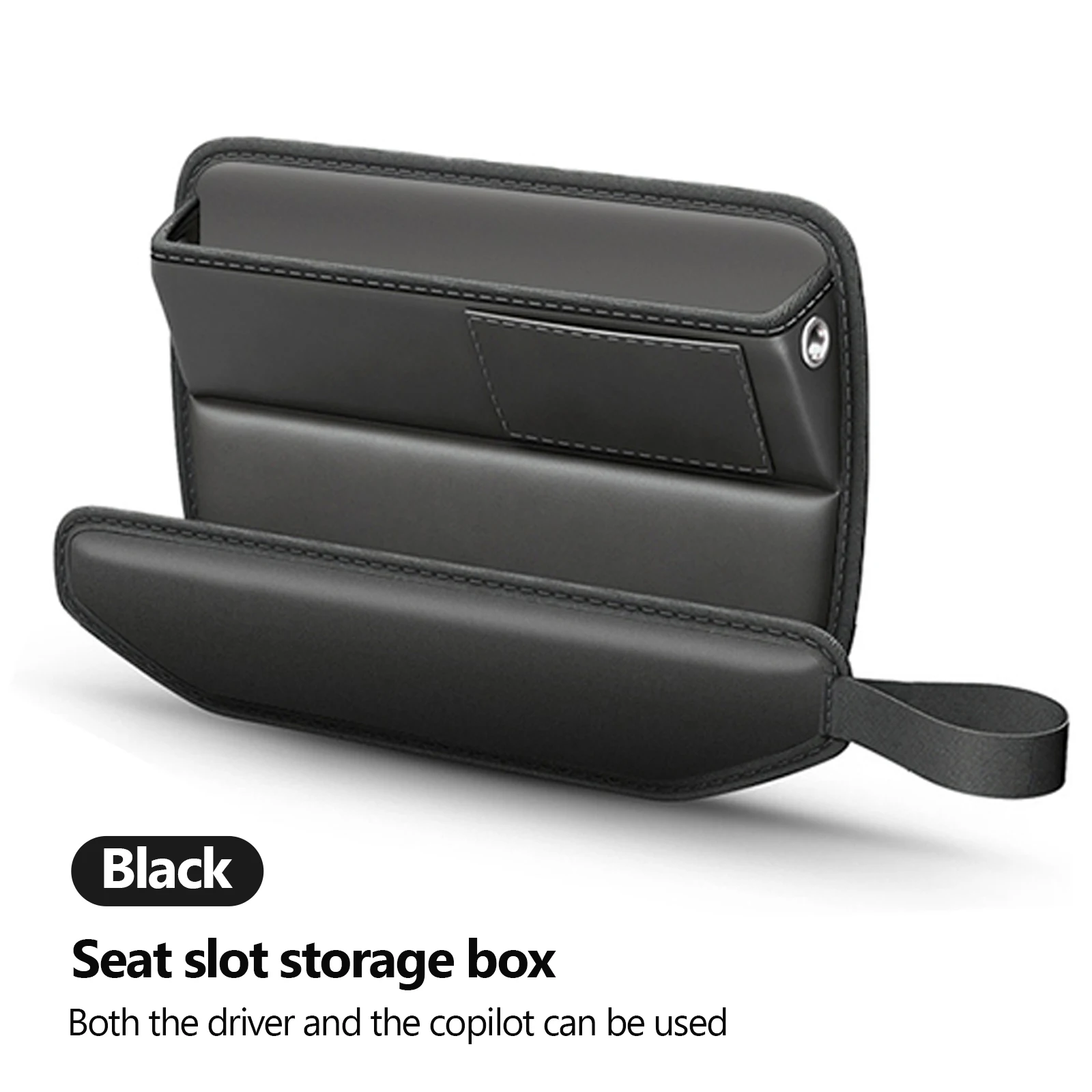 

Car Organizer Seat Gap Storage Pocket Premium Seat Crevice Filler Box Driver/Passenger Storage Pocket Stowing Tidying