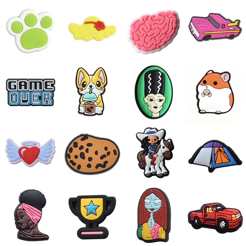 

Лидер продаж, подвески из ПВХ для обуви, аксессуары для мальчиков и девочек, украшения с пряжкой, подходят для сандалий, браслет, детские под...