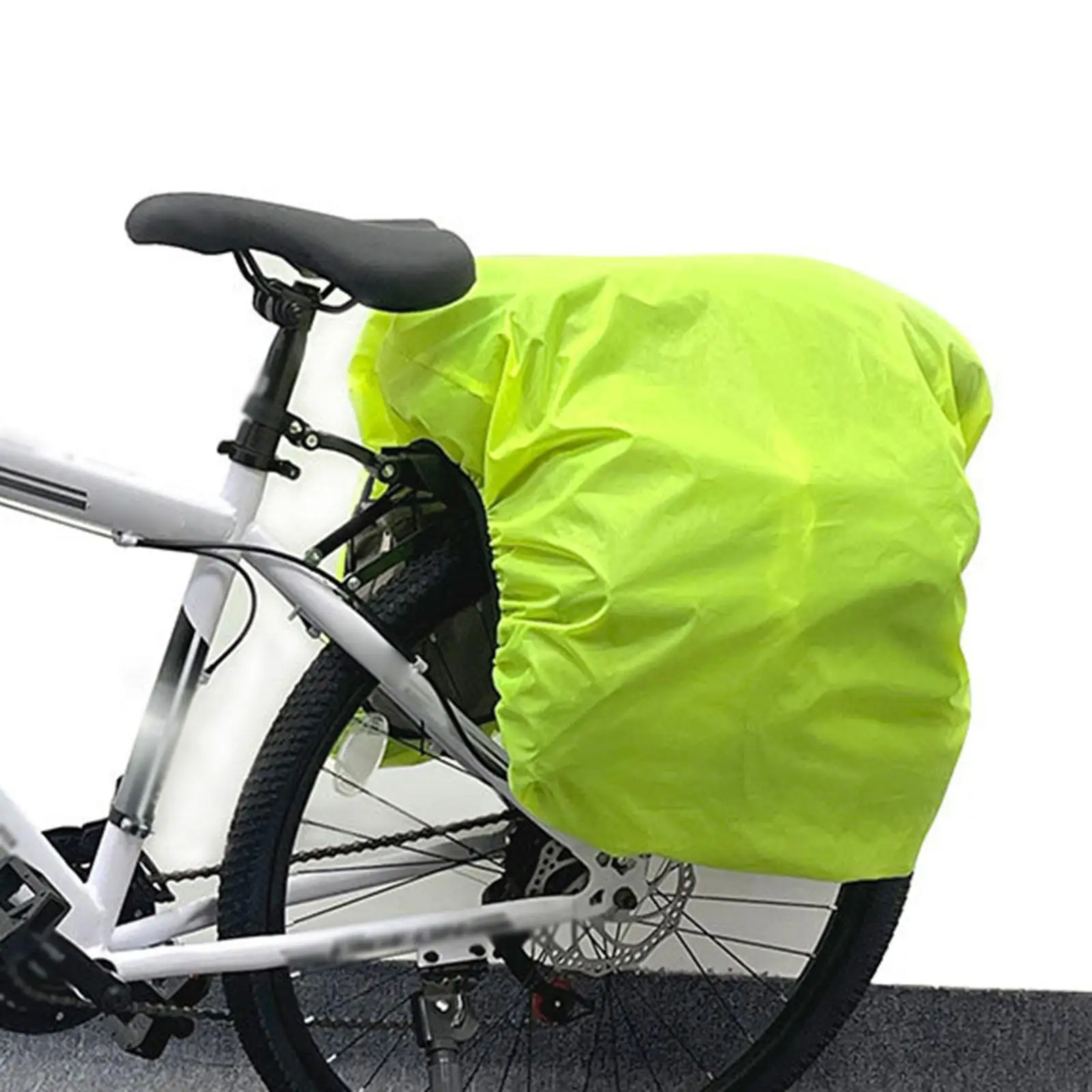 Сумка на заднюю стойку велосипеда дождевик седельная сумка пылезащитный чехол