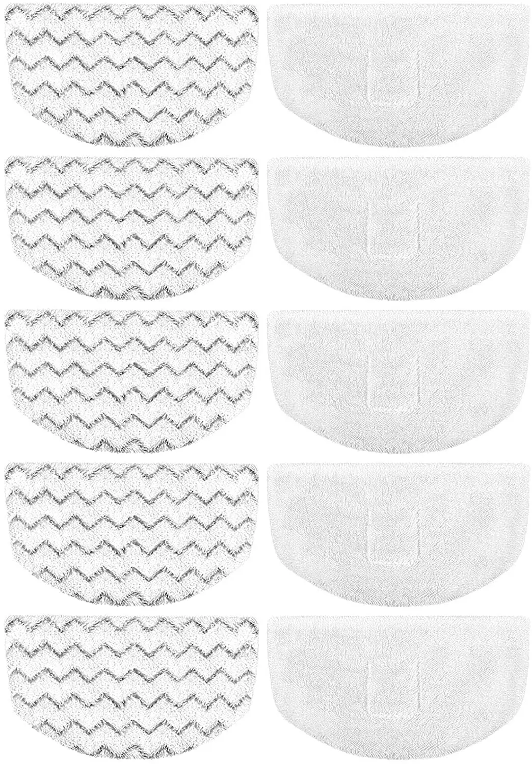 

10 Pack Steam Mop Replacement Pads for Bissell Powerfresh Steam Mop 1940 1806 1544 1440 2075 2685A 2814 Series, Model 19402
