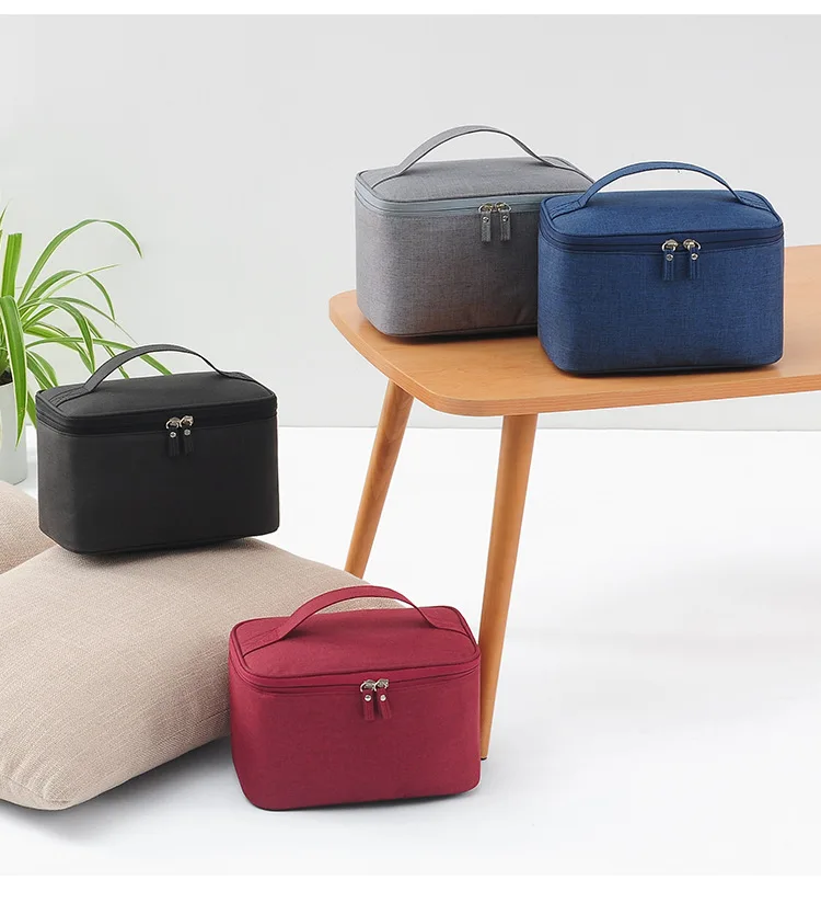 Custom Design Travel Tote Cosmetic Bag Toiletry Organizer With Printed Logo