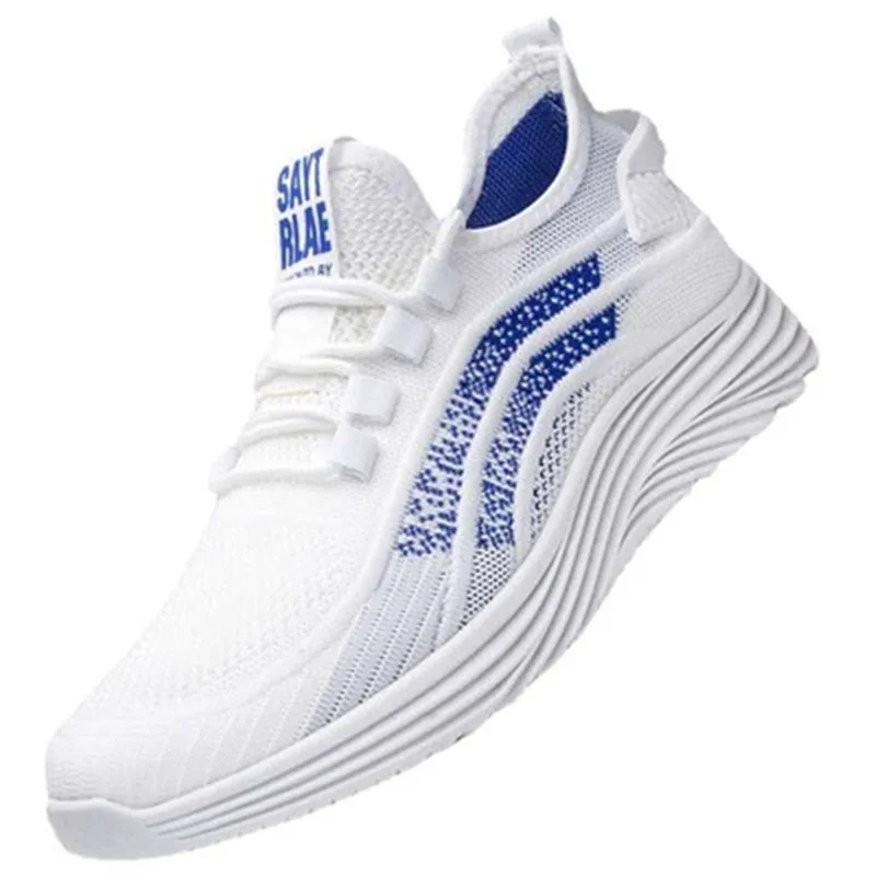 

Кроссовки мужские сетчатые, дышащие удобные, Повседневная модная обувь для бега, в Корейском стиле, лето