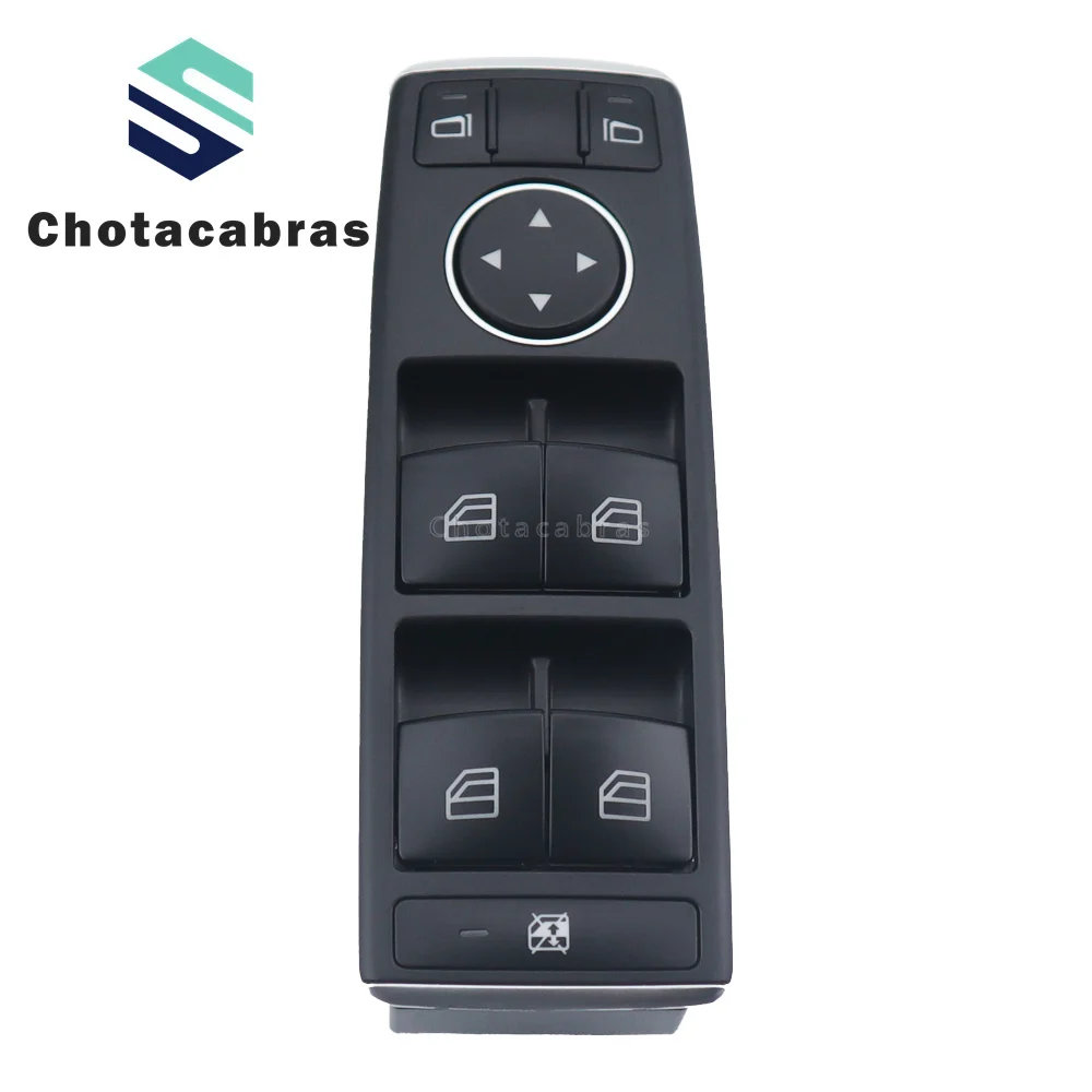 Фото Кнопка управления стеклоподъемником для Mercedes Benz W204 W212 C207 A207 C E Class X204 A2049055302 A1669054300 №3