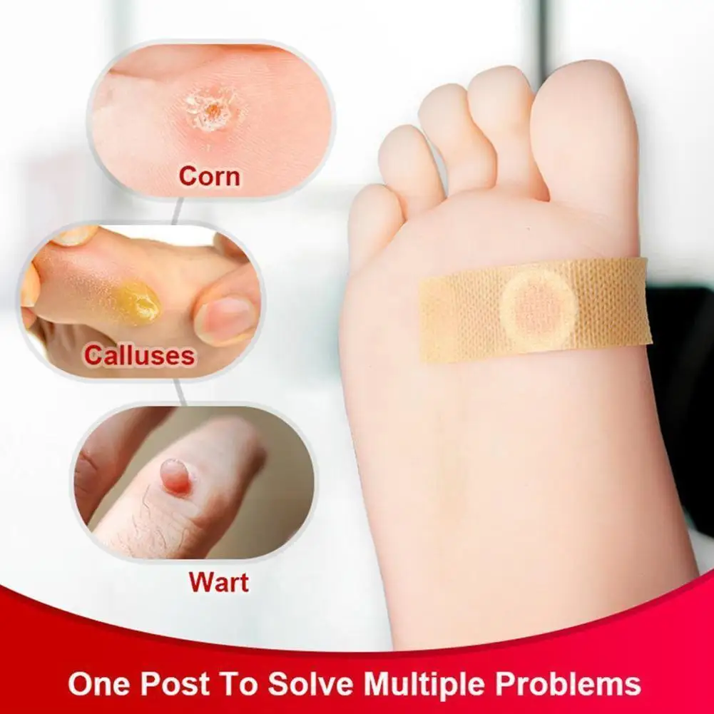 

5pc Foot Corn Removal Patch Old Calluses Plantar Detox Foot Warts Sticker Corn Plaster Curative Care Thorn Foot Pads E8t8