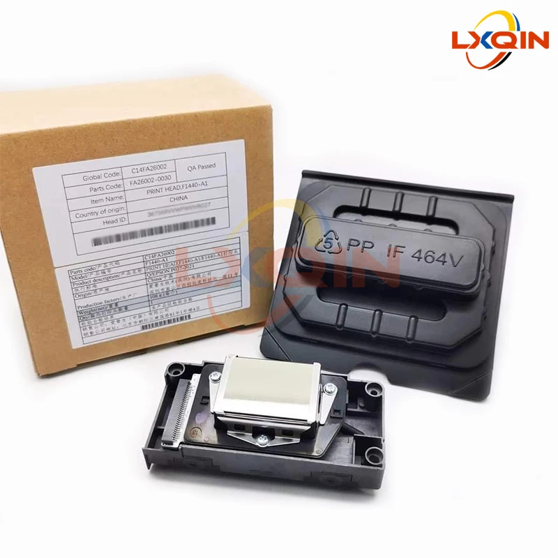 

LXQIN 100% новая и оригинальная печатающая головка DX5 для Эко-сольвентного принтера F186000 разблокированная печатающая головка фотография с голограммой для Epson