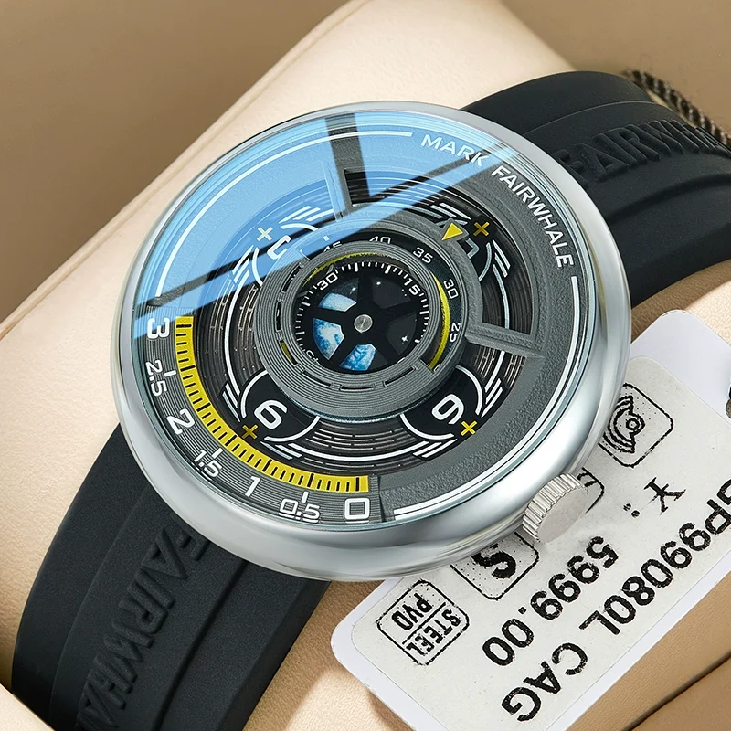 Relojes para hombres Мужские часы Роскошные спортивные лучшие продажи Вселенная Синие