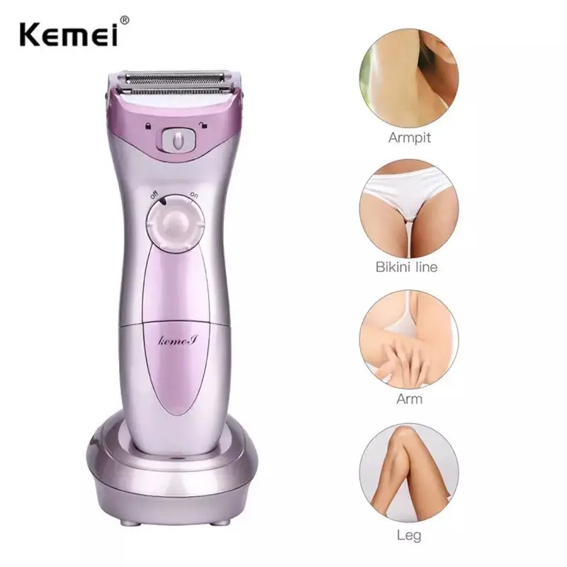 Lady Whole Body Epilator Usb Maquinas De Cortar Cabelo Professional