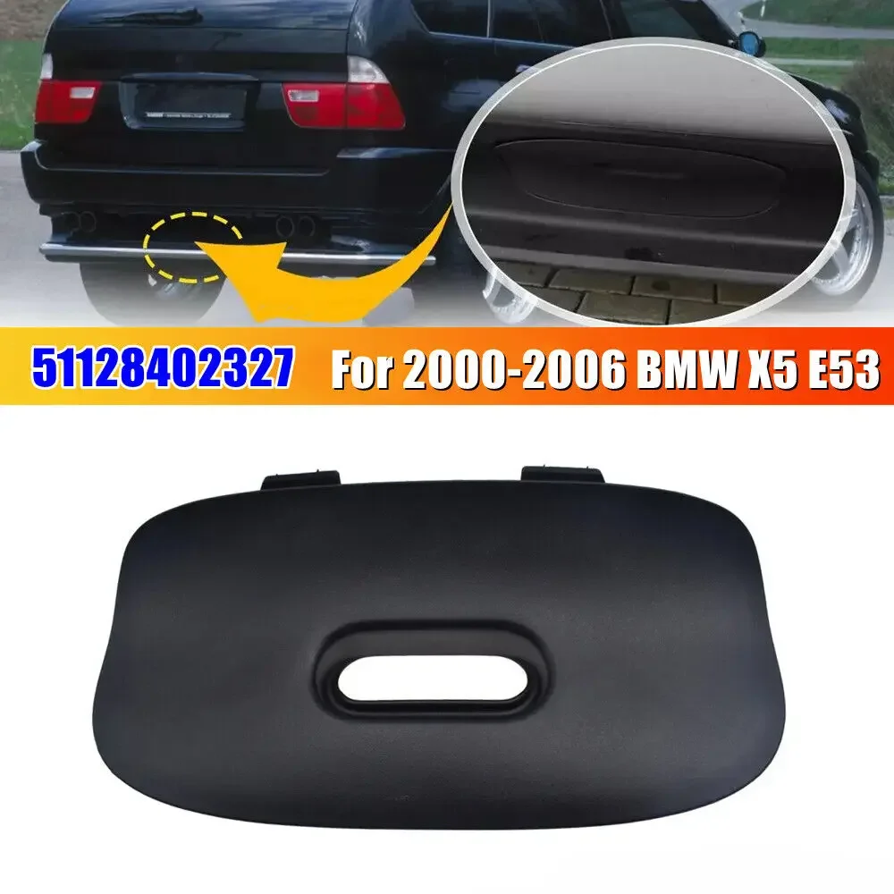 

Для BMW E53 X5 2000-2006 гг. 51128402327 Задний бампер автомобиля, фаркоп, крышка, накладка, клапан, панель прицепа, крепление, автозапчасти, аксессуары