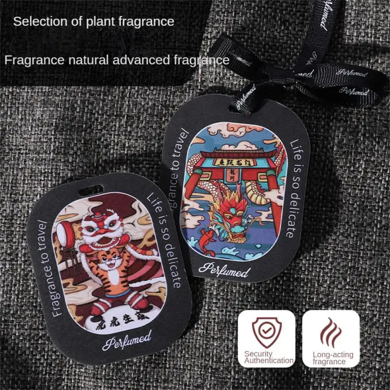 

Universal Chinese Style Fragrance Tablets Durable Clean Air Interior Deodorant Fragrance Creative Car Aromatherapy Pendant