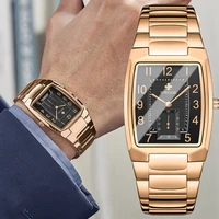 wwoor fashion watches for men top brand luxury waterproof square clock stop men watch casual quartz wristwatch reloj hombre 2021