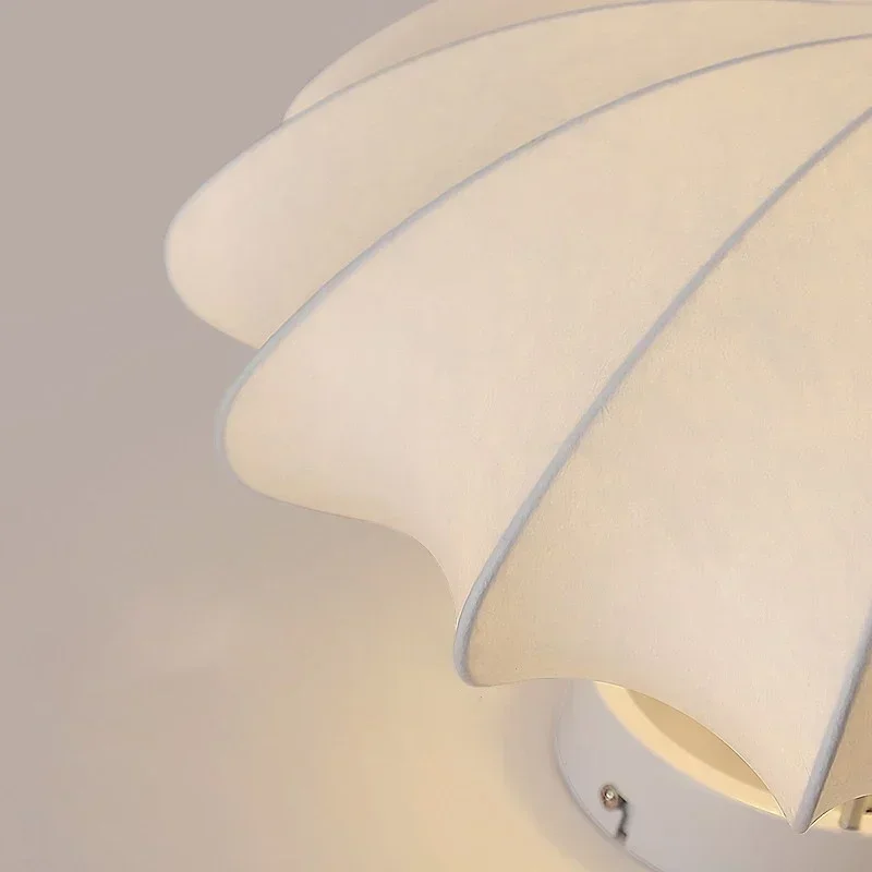 Домашний декор шелковые потолочные люстры Дания дизайн светодиодный потолочный