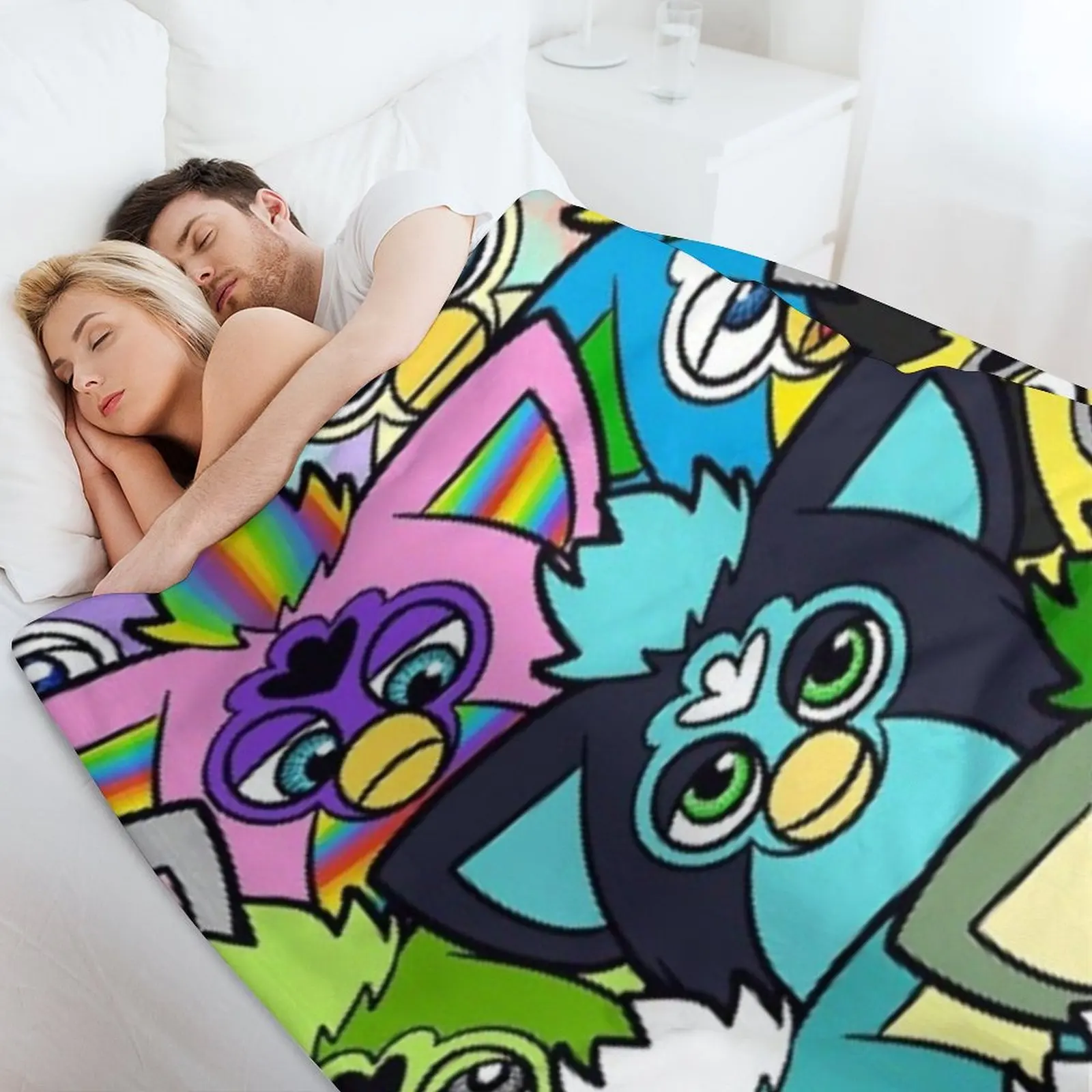 Одеяло группы Furbys