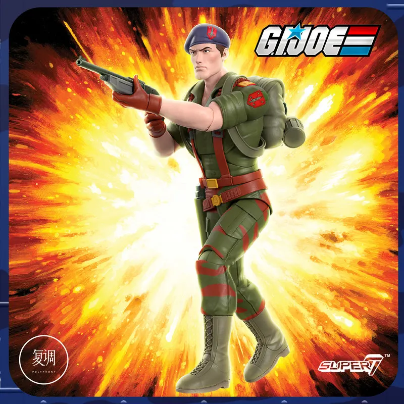 Фото В наличии: Оригинальные фигурки Super7 G.I. Фигурки Джо Реакшн, Волна 2 / G.I. Joe Reaction+ Wave 2 (масштаб 3,75 дюйма) Модный и стильный дизайн №4