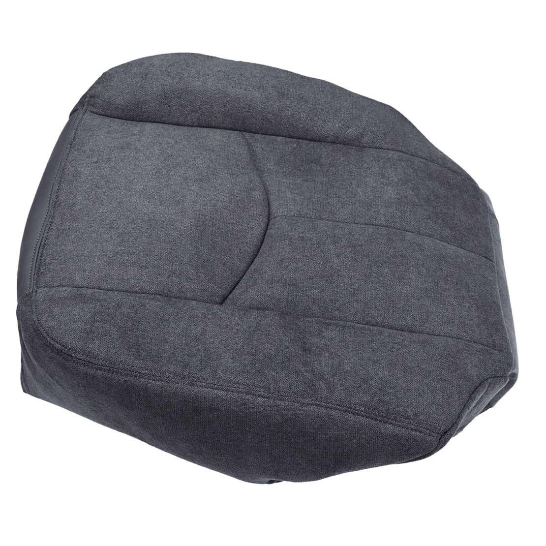 

Black Bottom Cloth Seat Cover fit for GMC Sierra 1500 2500 Chevrolet Silverado Avalanche Tahoe 2006 2005 2004 2003 Driver Side