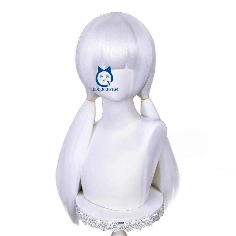 Игра Sky Children of Light Сакура Ancestor Flower Day Wizard Косплей Белый силиконовый парик для кожи