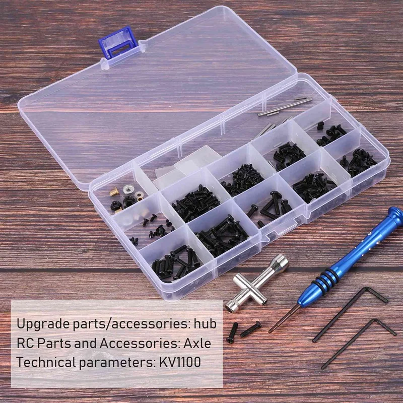 M2 M2.5 M3 винт для Wltoys 144001 1/14 RC автомобильные запасные части винты с плоской головкой