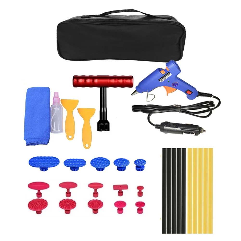 

31 PCS/Set Auto Vehicle Car Fixing Tools Dent Puller Body Repair Kit Lighter