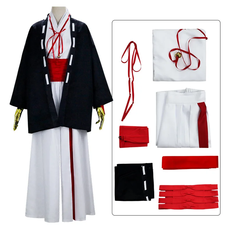 

Anime Jigoku Raku Cosplay Yamada Asaemon Toma Cosplay Costume Yamada Asaemon Uniform Kimon Aza Toma Wig Halloween Clothing Women