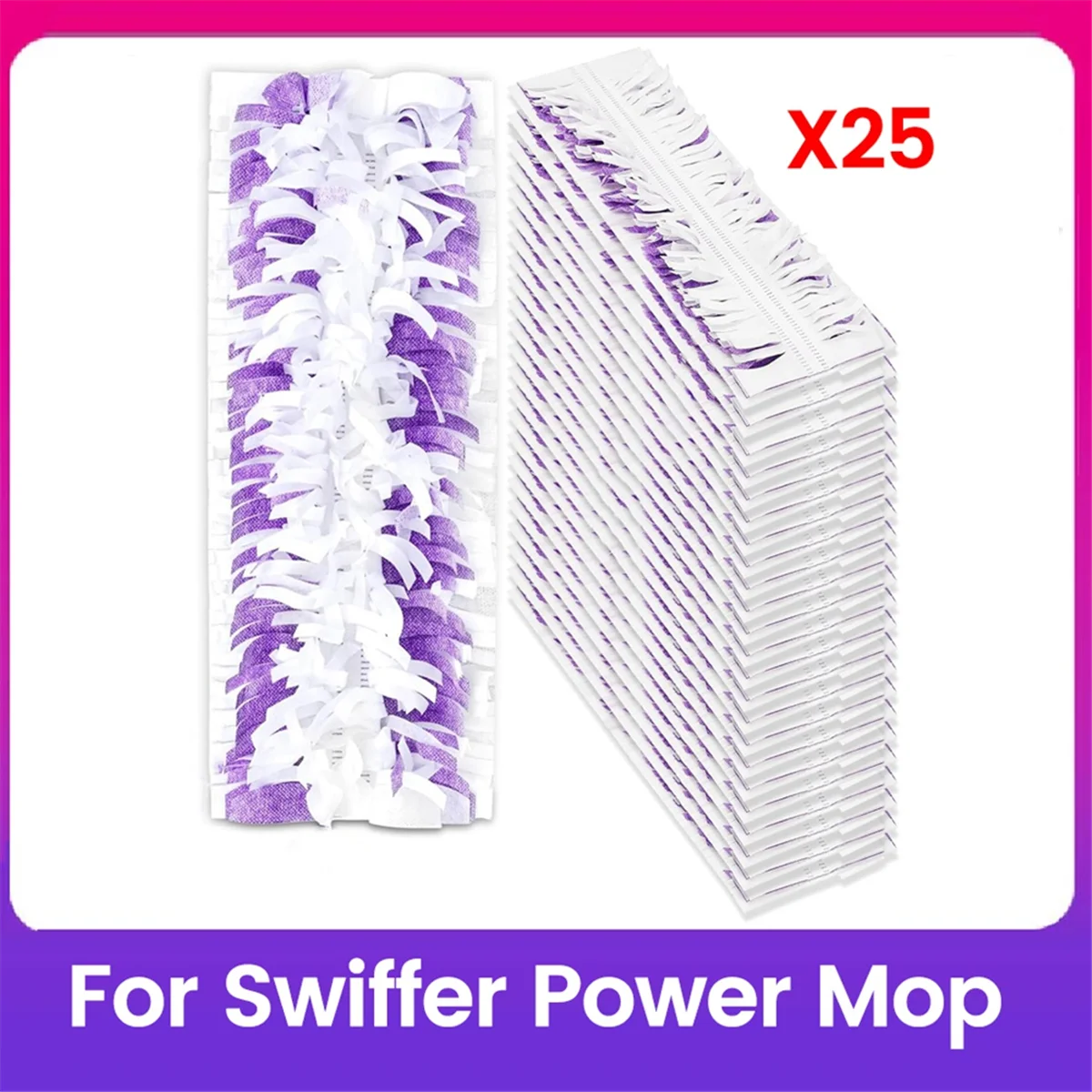 25 шт. одноразовые подушечки для швабры сменные Swiffer Power многоповерхностная швабра