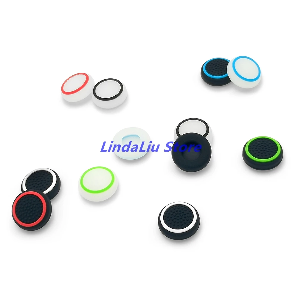 Фото 100 шт. колпачки-качалки с подсветкой для контроллера Порталя PS5, аналоговые ручки для большого пальца, светящаяся крышка джойстика для PS5 Portal №2