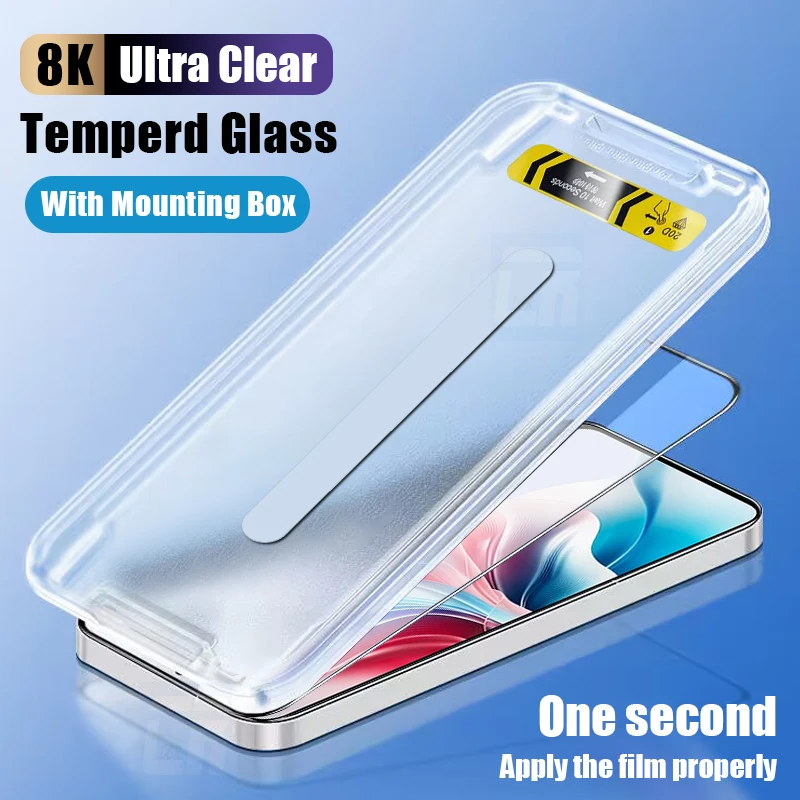 20D установка одним нажатием закаленное стекло для Oppo Reno 11F 8Z 7Z 6Z 5Z 5F 5A Защита экрана