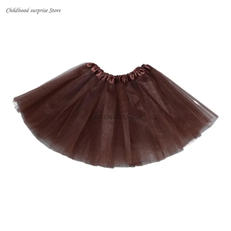 

Детские балетные юбки для девочек, эластичная сетчатая юбка-пачка, платье-балерина, гимнастическая юбка для танцев, юбки Прямая