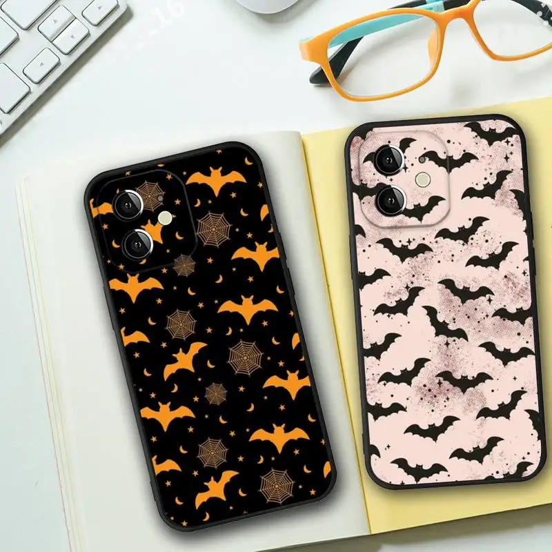 Release The Bats Phone Case For Iphone 14 13 12 11 Pro Max Mini Xs X Xr 7 8 6 Plus Se 2020 Black Soft Silicone Cover