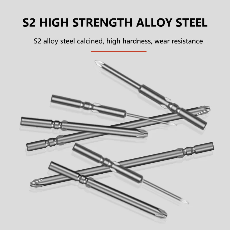 5mm Tool Series S2 Alloy Steel High Torque Drill Cross Electric Screwdriver Head Bit enlarge
