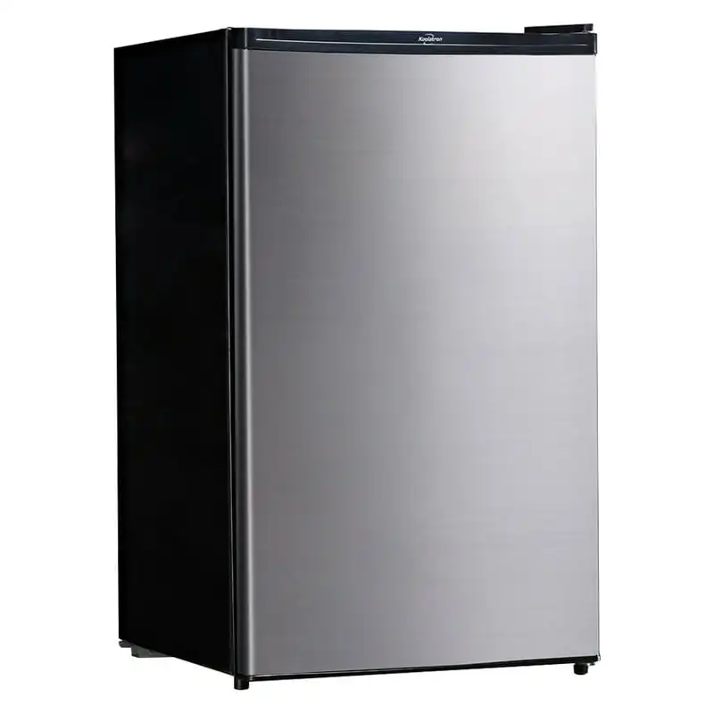 

Steel Compact Fridge with Freezer 4.4 Cu Ft (124L) Refridgerator