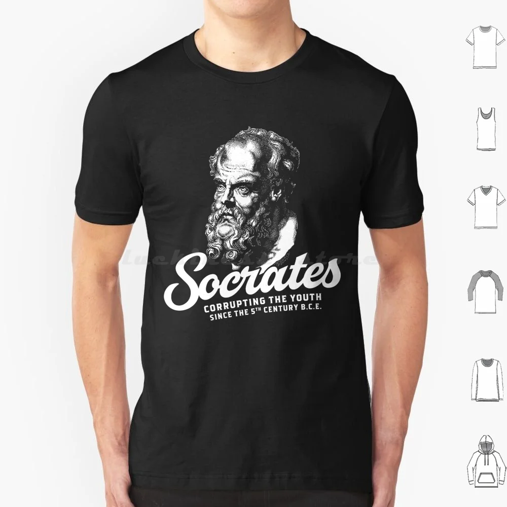 Сократы-коррекция молодежи с первого века B.C.E. Футболка мужская женская детская