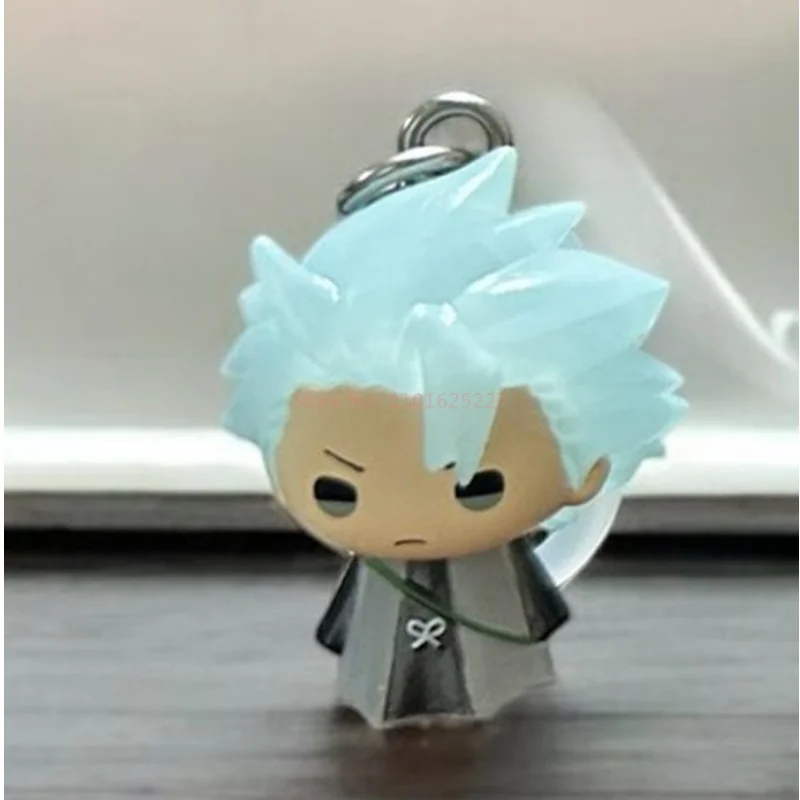 Фото 【В наличии новый продукт 】 Bandai Japan Genuine Bleach Urahara Kisuke/Byakuya/Toushirou Label Маленькая подвеска Капсульные игрушки ручной работы №5