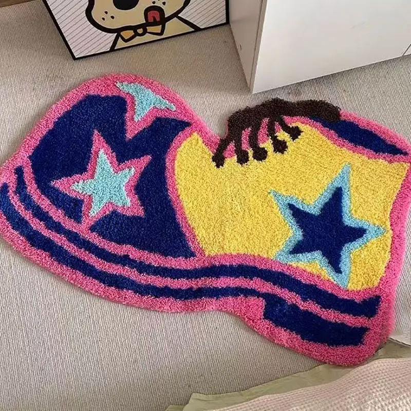 Необычная обувь ковер милые прикроватные ботинки с героями мультфильмов для