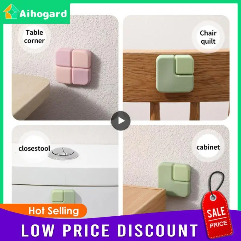 

Strong Self Adhesive Silicone Door Stopper Self-adhesive Silicone Shockproof Crash Pad Anti-collision Wall Sticker Crash Pad