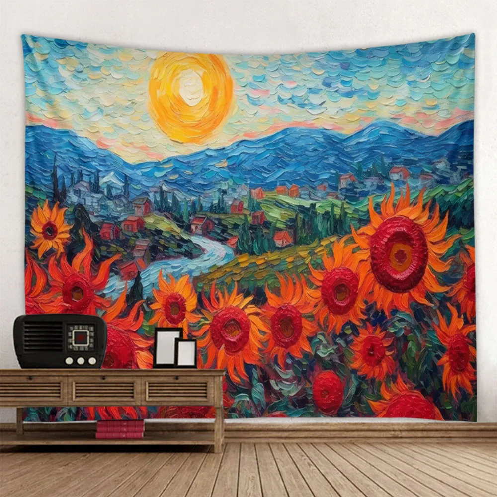 Рисунок 6 - Гобелен в стиле ретро с изображением сказочной сцены