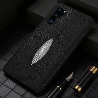 genuine pearl gourami leather case for huawei p30 p10 lite pro mate 30 20 10 p20 y7 y9 2019 cover for honor 20 pro 10 10i 8x 9x