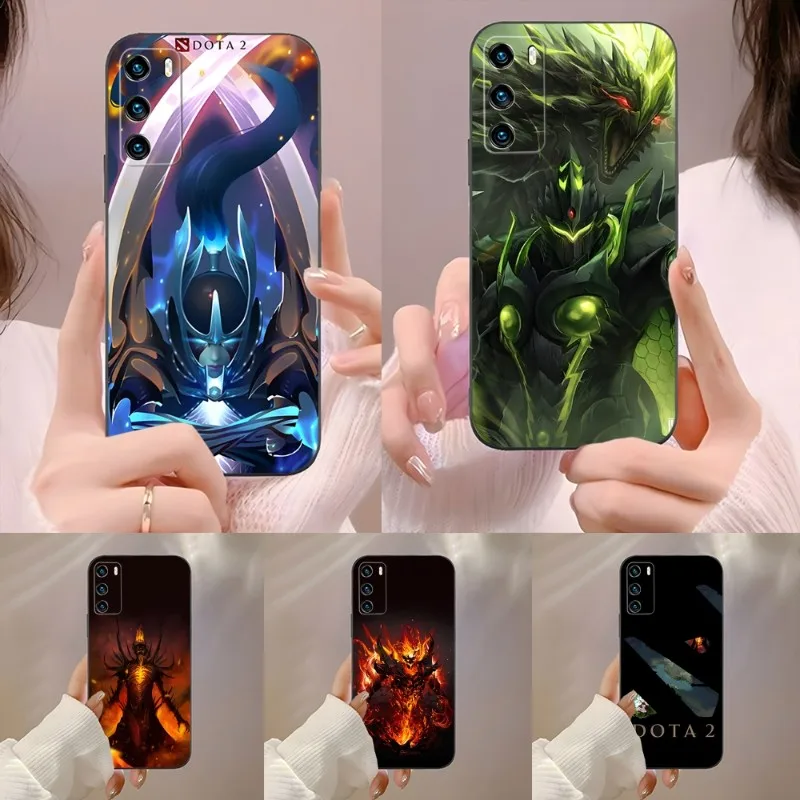 Чехол для телефона Shadow Fiend Dota 2, противоударный чехол для Huawei Psmart Z P30 P50 P40 P10 P20 P9 Pro Plus P8 2022 Nova 8I 8 8SE