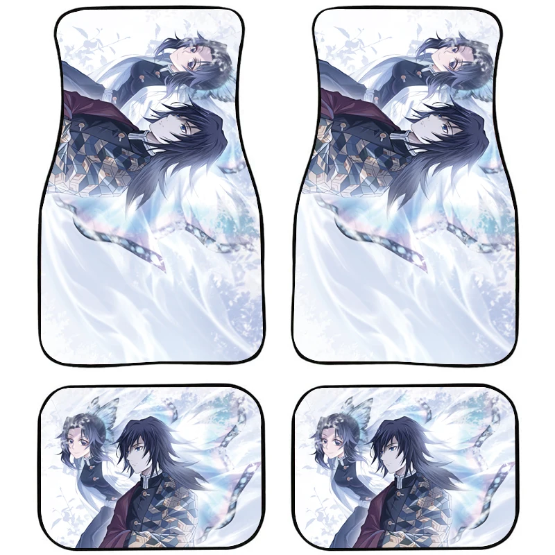 

Car Interior Carpet Anime Character Design Universal Rubber Material Waterproof Non-slip Car Foot Mat For Kia Rio 4