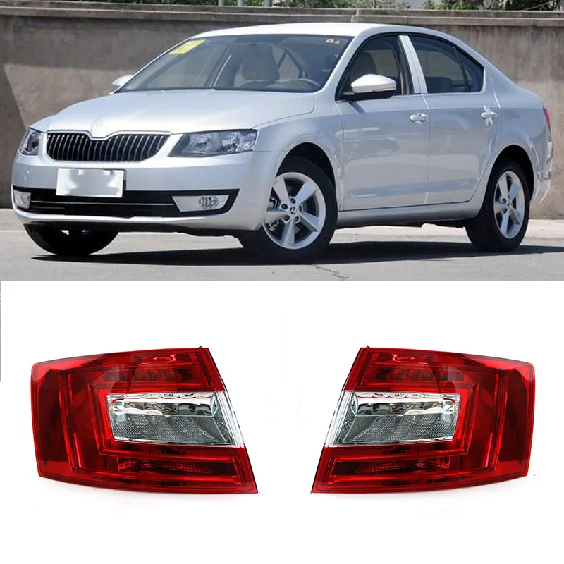 Для Skoda Octavia 2015 2016 2017 указатели поворота задние фонари стоп-сигналы