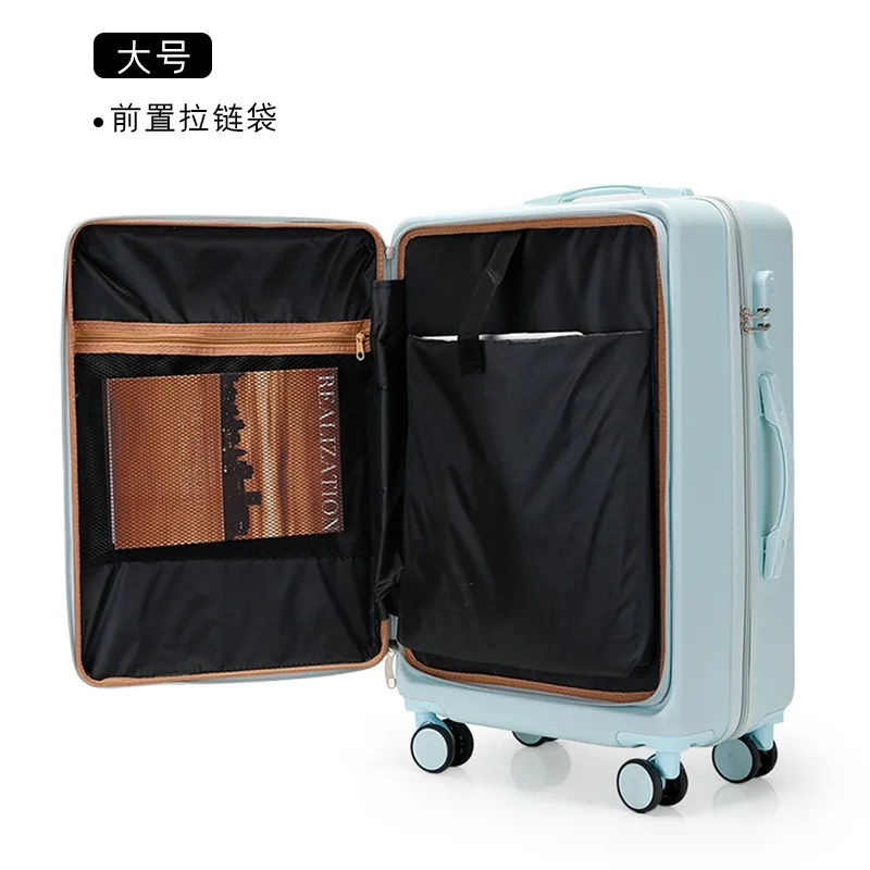 KLQDZMS Japanese Simple Luggage 20“22 Inch 24 