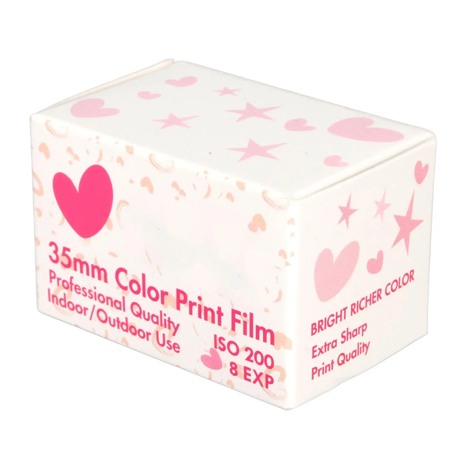 35 мм цветная печатная пленка 8 листов ISO 200 зернистая готовая отрицательная для 135
