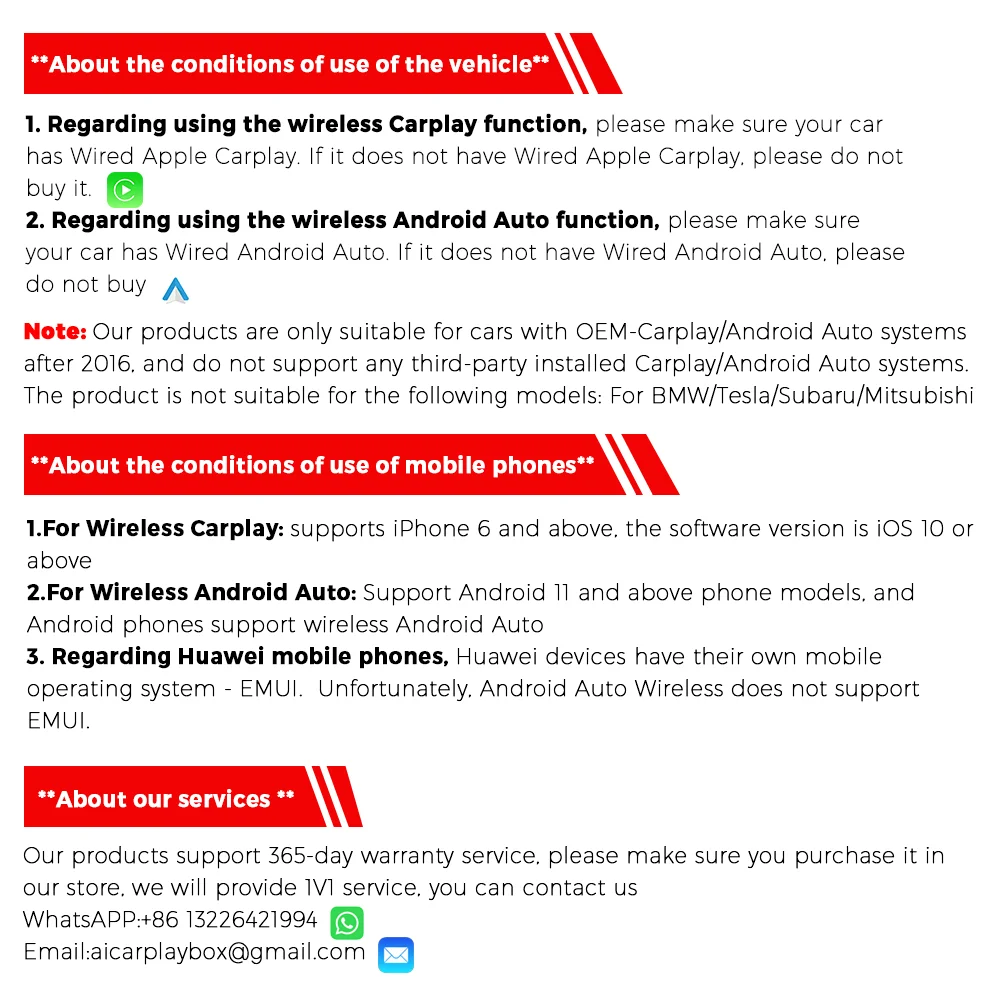 Беспроводной автомобильный адаптер Android беспроводной CarPlay 2 в 1 умный ключ Play и Plug