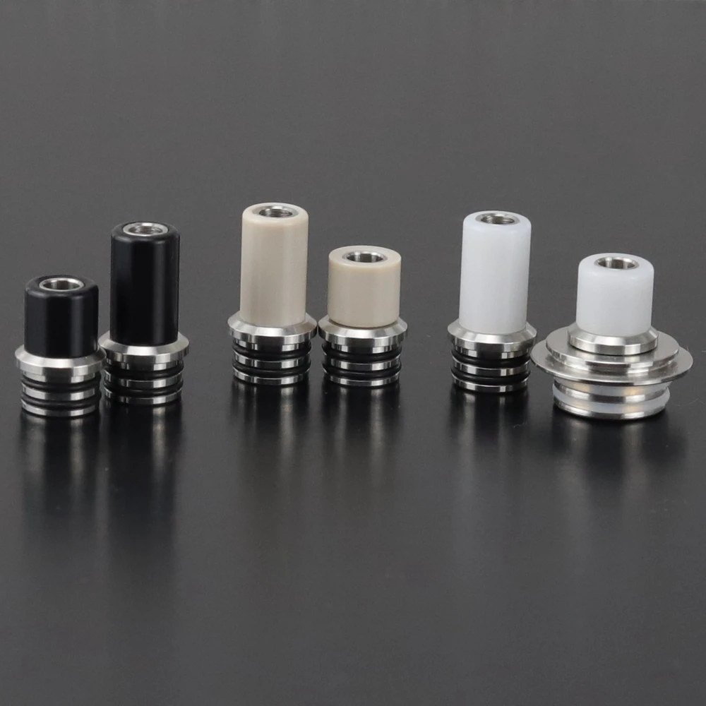 

VapSea MTL 510 810 Drip Tip Set Kit Long Vape Wide Bore MouthPiece Derin POM PEEK DripTip For Atomizer RTA RBA