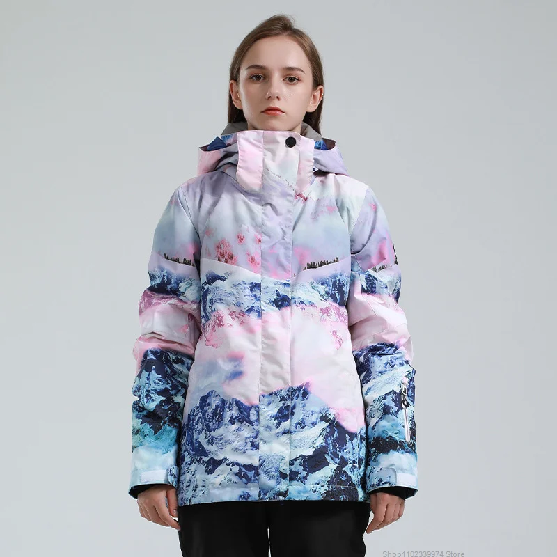

Зимние теплые водонепроницаемые сноуборды Nieuwe Skipak Vrouwen