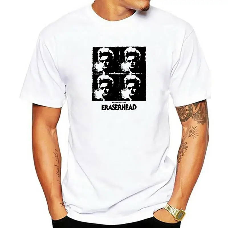 

Eraserhead David Lynch T Shirt for Men Pure Cotton T-Shirt O Neck Film Movie Directed Director Tee Shirt Short Sleeve Plus Size