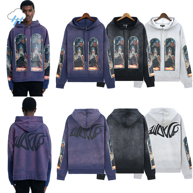 Толстовка Мужская/женская оверсайз с изображением графического принта