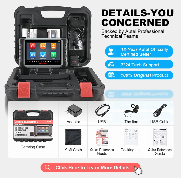 

Autel MaxiPRO MP808S-TS Car Diagnostic Scan Tool TPMS Tyre Programming Tools ECU Coding 2023 Upgraded of MP808TS/MP808BT