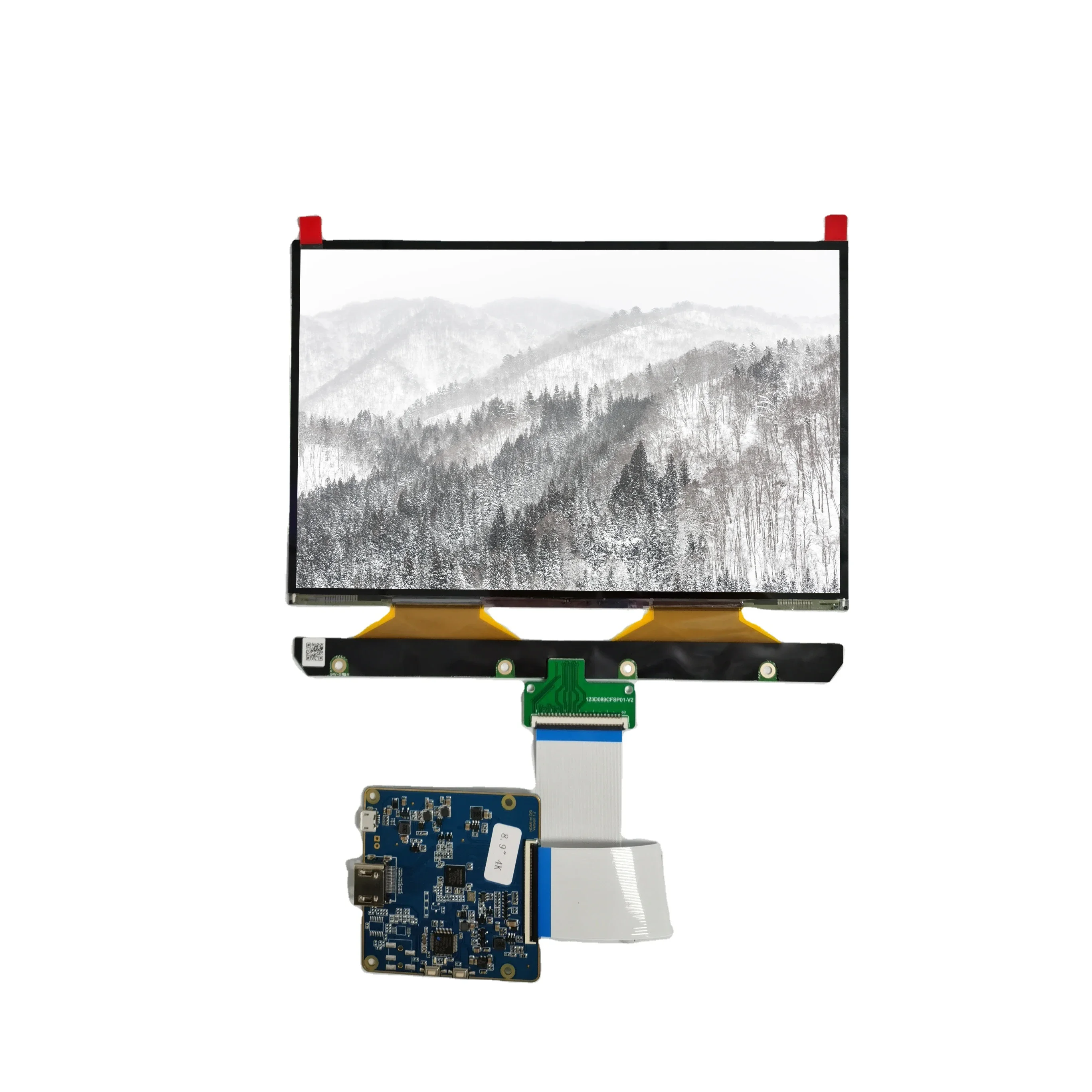 Mipi hdm-i 3840x2400 8 9-дюймовый монохромный HD-видео 4K TFT на заказ ЖК-дисплей с платой