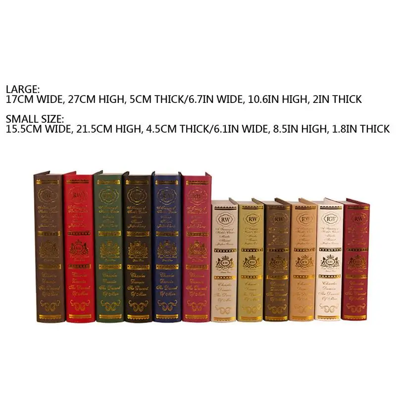 Искусственные книги для украшения поддельная книга в европейском стиле